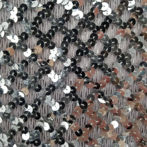 Vintage 1970s Silver and Gold Disco Queen, M - Picture 3 of 7